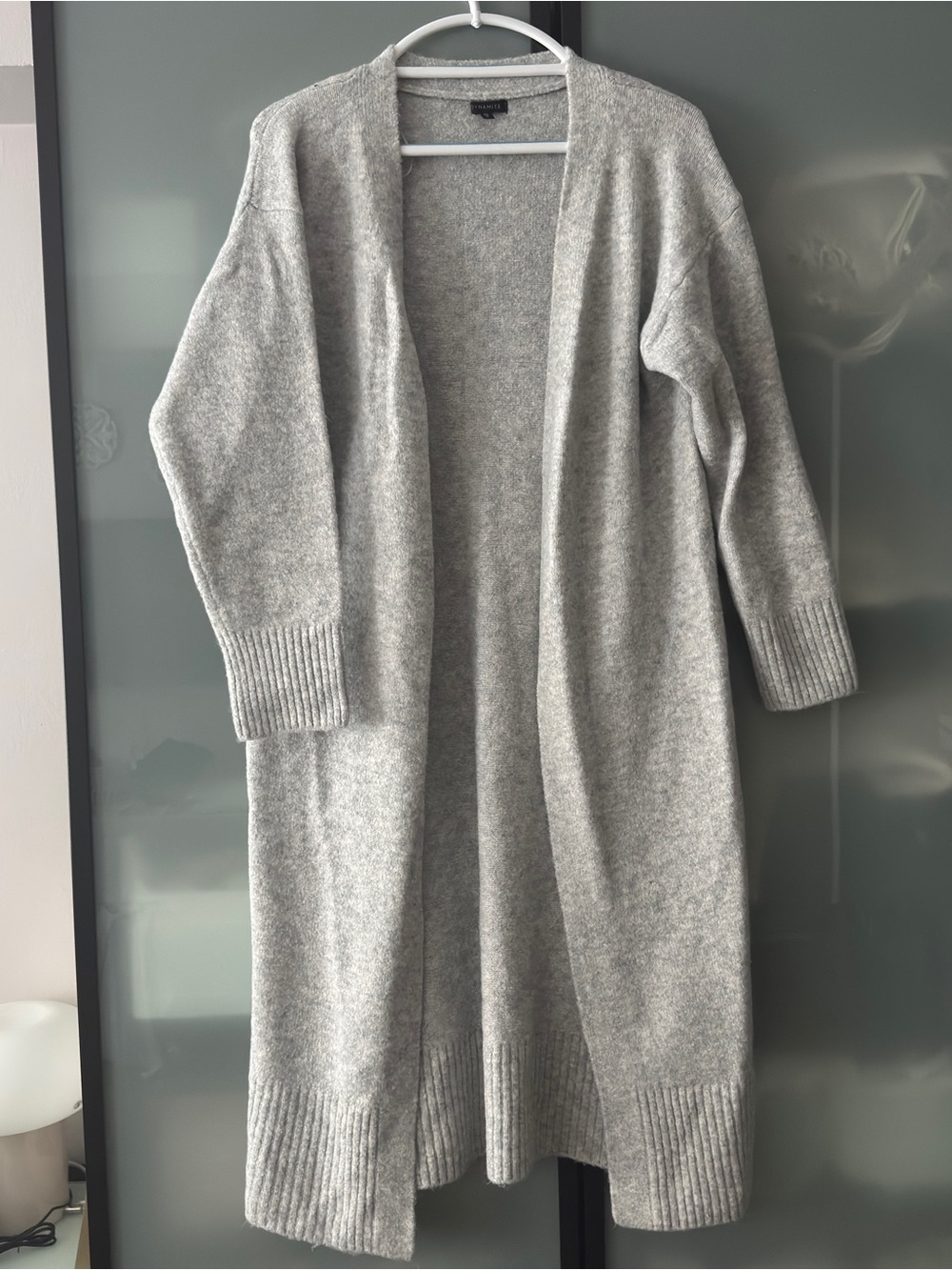 Dynamite Grey Long Cardigan